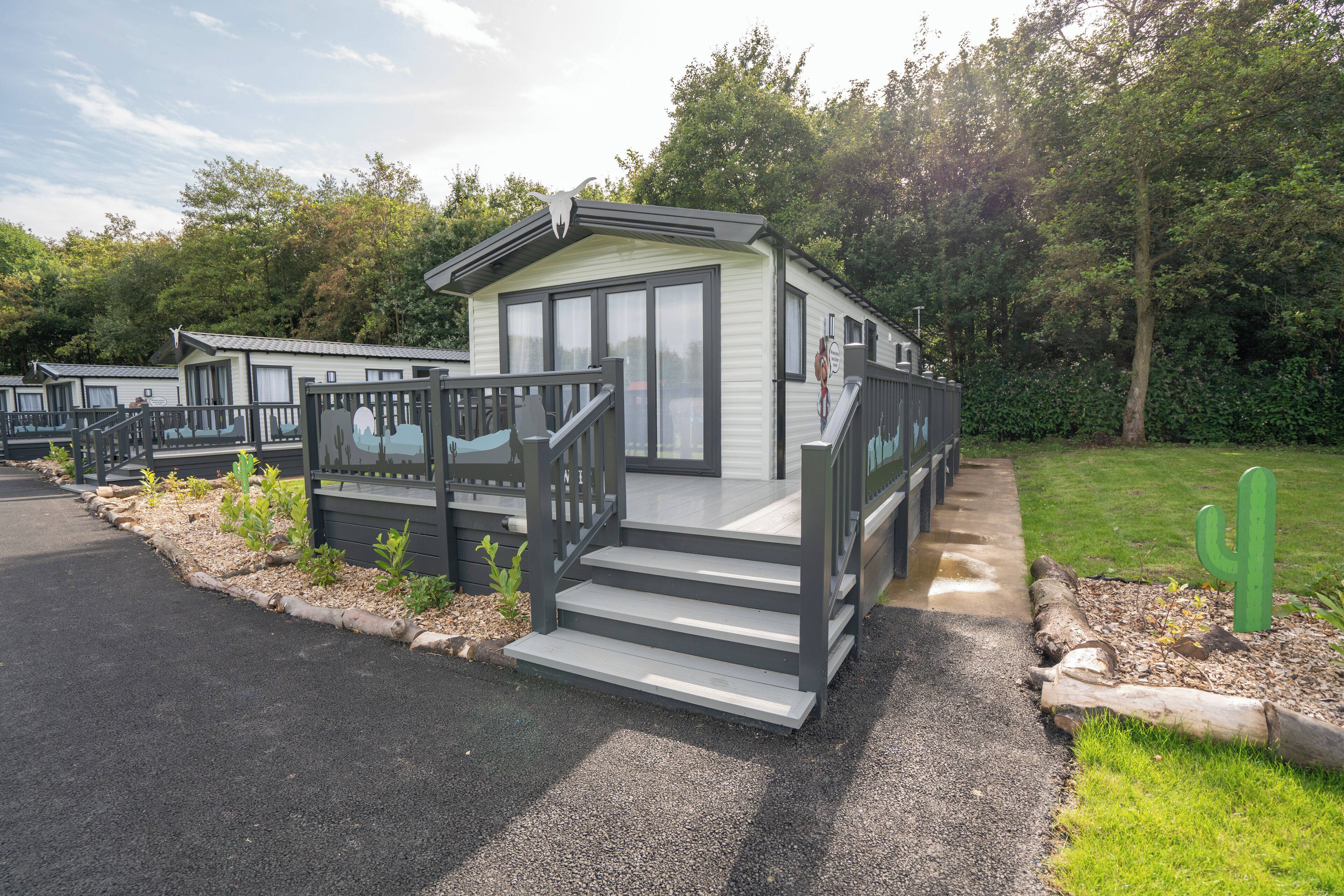 Mobile Deluxe-Unterkunft | Fassade der Unterkunft