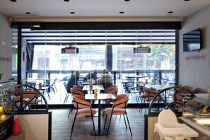 Daily buffet breakfast (EUR 9 per person)