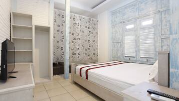 Chambre Double | Rideaux occultants, Wi-Fi gratuit