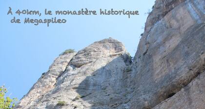 Aigion: Gßte dans orangeraie bio, agréé par l'Office Hellénique du Tourisme.