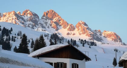 Ferienwohnung in den Dolomiten, in der NĂ€he der Skipisten