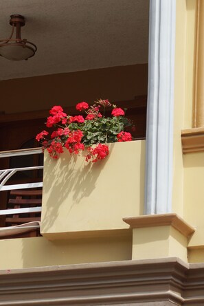 Fassade der Unterkunft