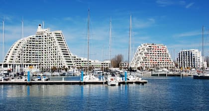 Grde Apt 31m2 Zentrum 50m Beach & Harbor Nr Wifi Clim 2 Sterne