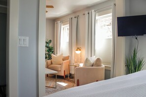 1 soverom, strykejern/-brett, wi-fi og sengetøy