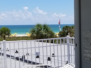 Property grounds - Large private balcony with Gulf views! 2 Bedroom condo. FN #205 (St Pete Beach)