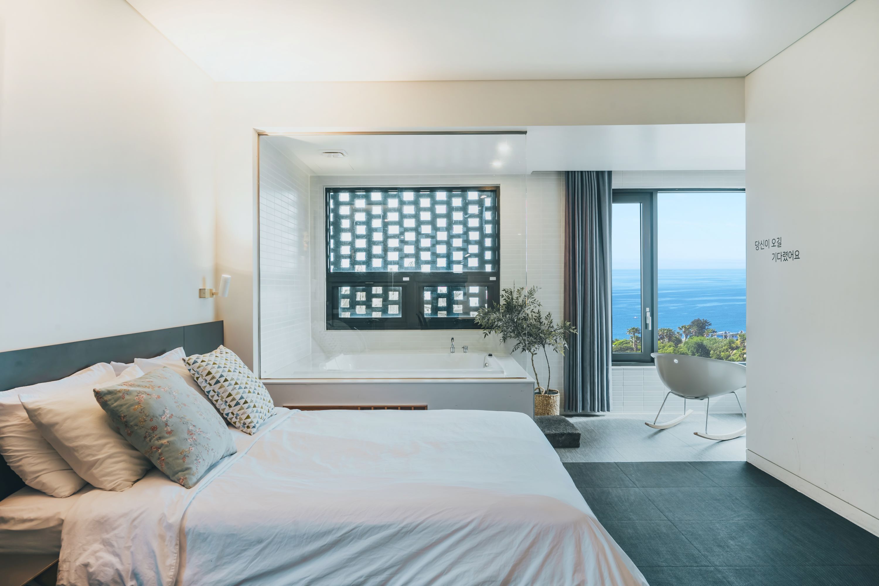 premium room | premium bedding, down duvets, desk, soundproofing