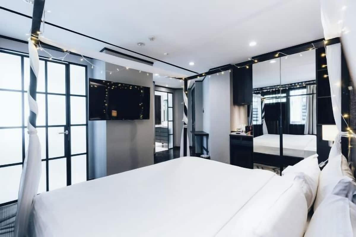 Kostenlose Minibar, Zimmersafe, schallisolierte Zimmer