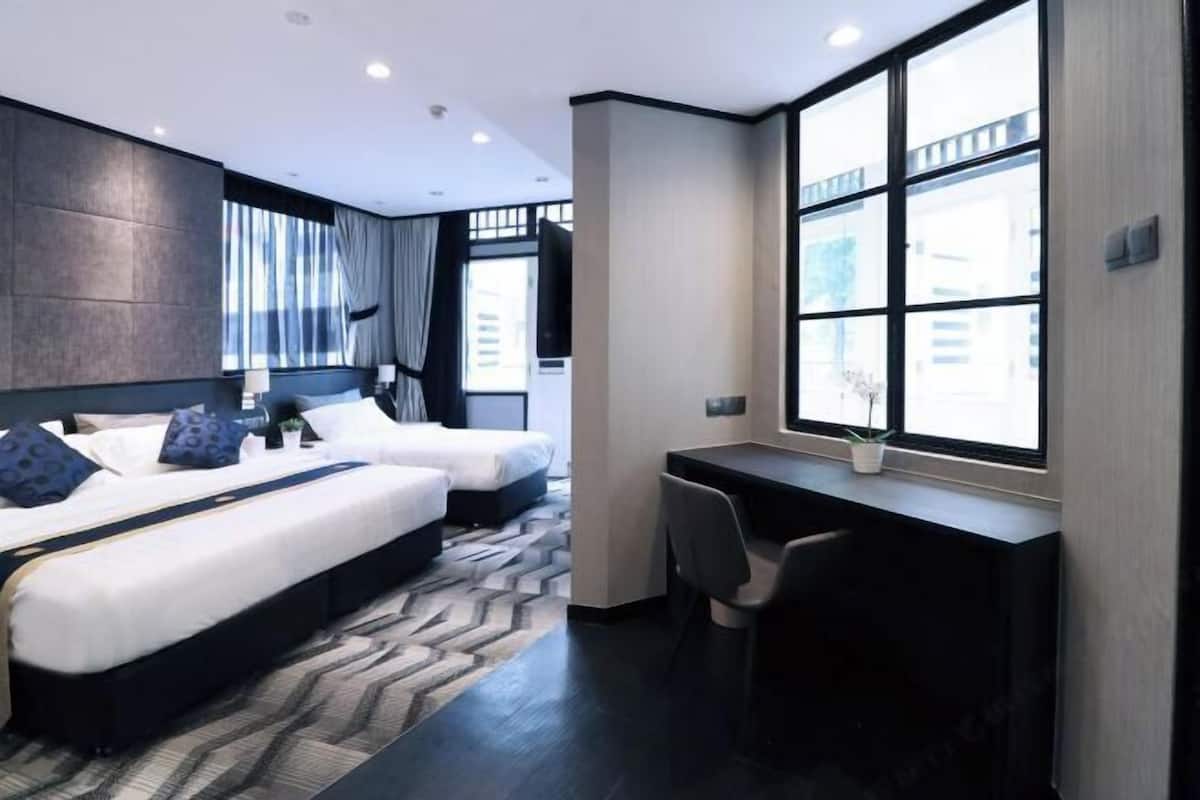 Minibar con artículos gratuitos, caja fuerte, sistema de insonorización