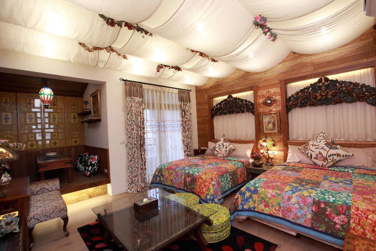 Chambre Quadruple Luxe | Bureau, rideaux occultants, chambres insonorisées, Wi-Fi gratuit