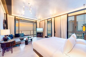 BaBa Grand Ocean Suite Corner | Literie de qualité, articles de minibar gratuits, coffre-fort