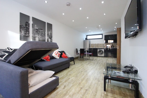 Appartement Luxe (Apt 5) | Coin séjour