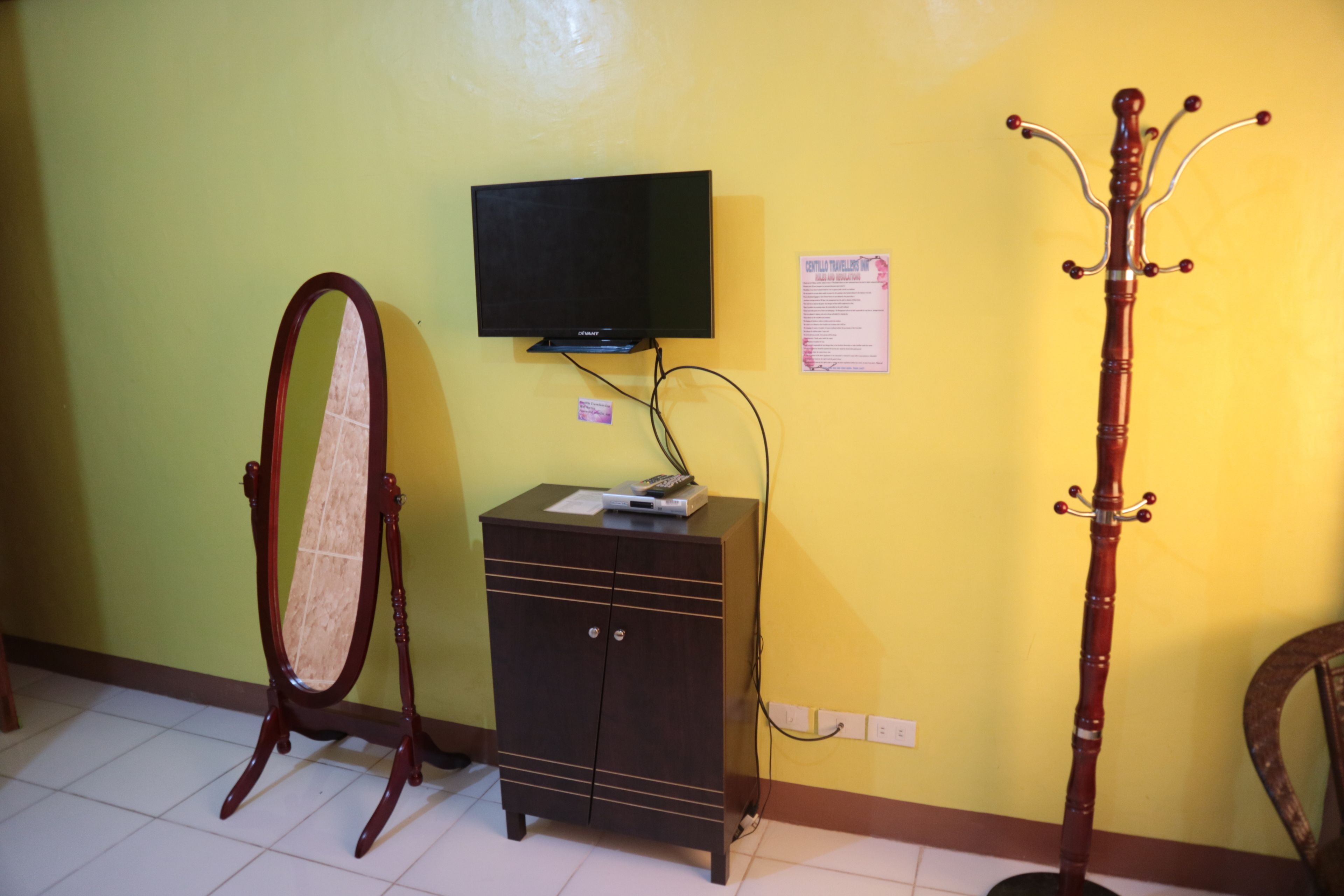 Équipements de la chambre