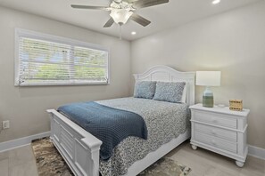 2 chambres, fer et planche à repasser, Wi-Fi, literie fournie