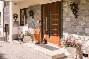 Entrada de la propiedad
