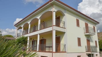 Fassade der Unterkunft