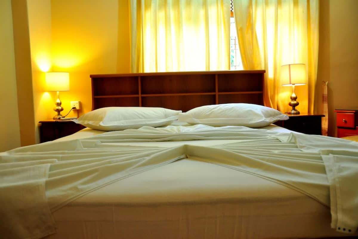 Standard Double Room | Premium bedding, desk, iron/ironing board