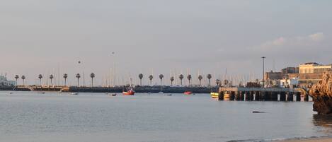 Blick von der Unterkunft