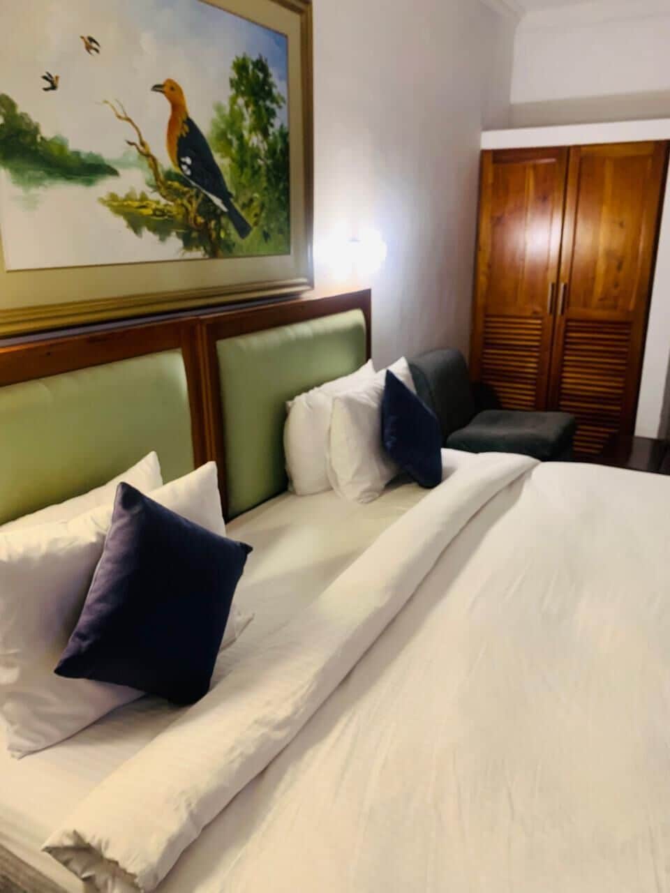Superior tweepersoonskamer, 1 kingsize bed, bijgebouw | Verduisterende gordijnen, gratis wifi, beddengoed