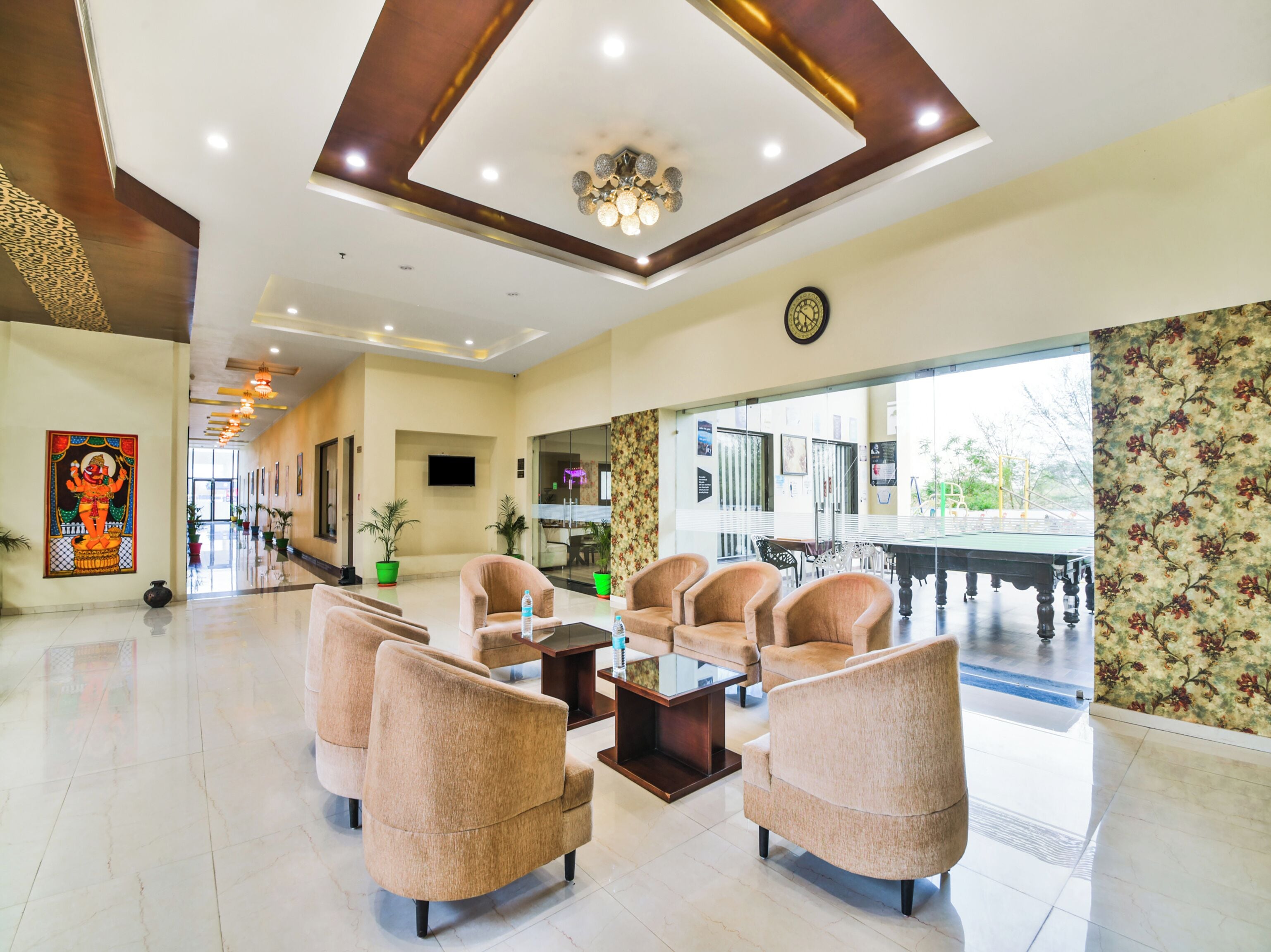 Lobby sitting area