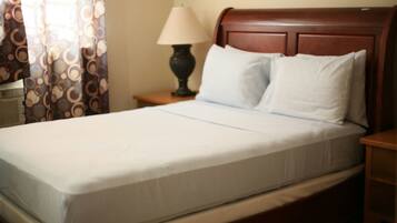 1 bedroom, premium bedding, desk, iron/ironing board