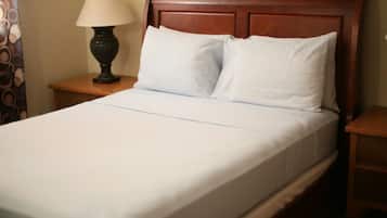 1 bedroom, premium bedding, desk, iron/ironing board