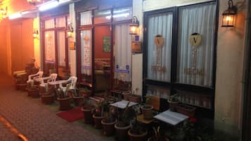 EntrĂ©e de lâhĂ©bergement