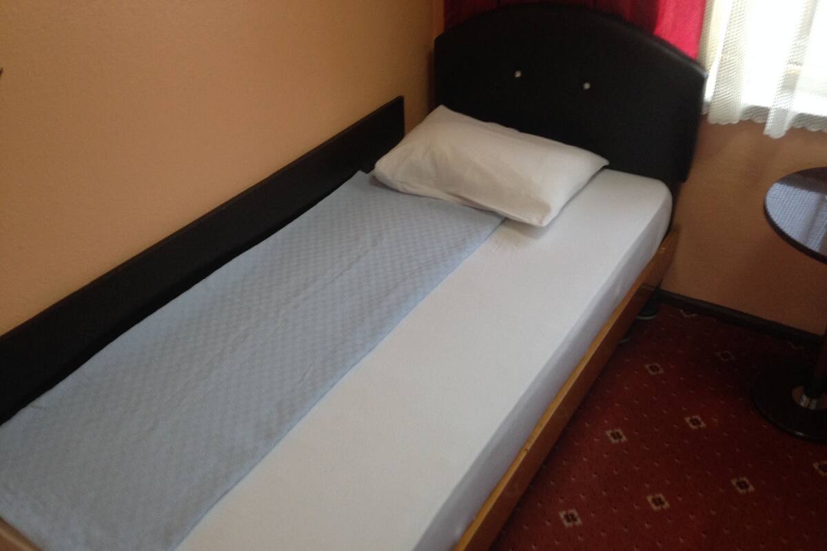 Desk, soundproofing, iron/ironing board (on request), WiFi (free)