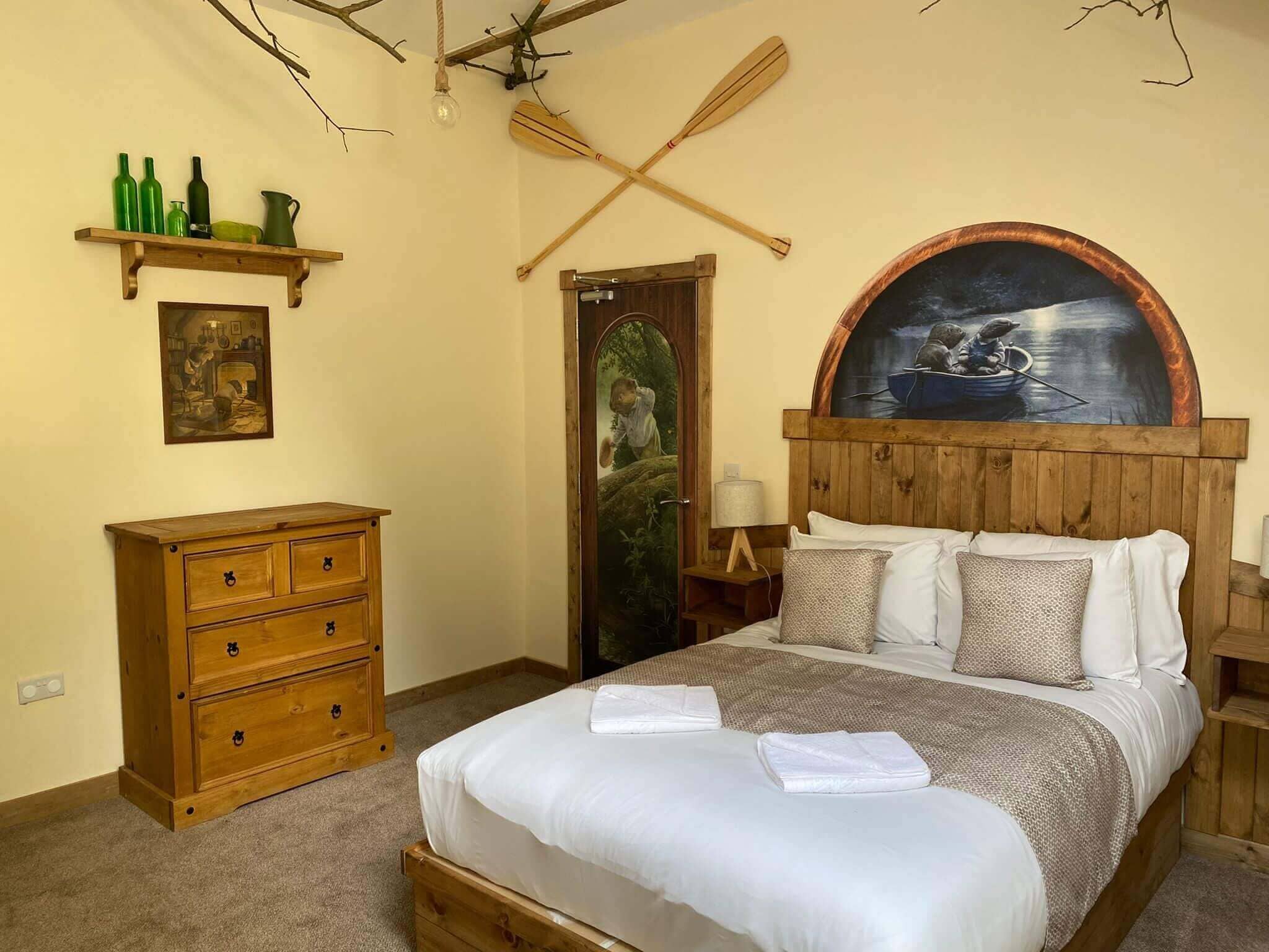 Hochwertige Bettwaren, individuell dekoriert, individuell eingerichtet