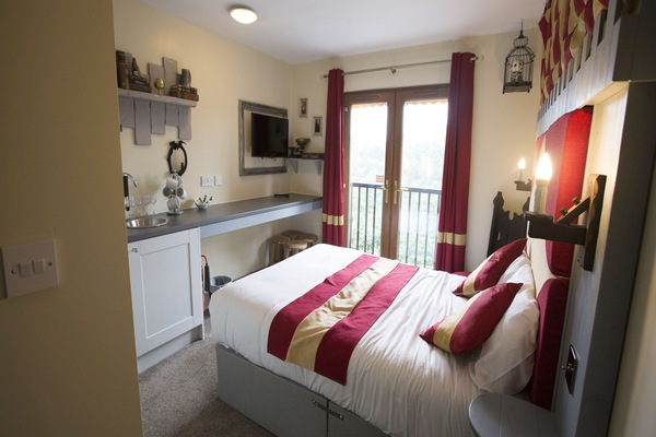 Premium bedding, individually decorated, individually furnished