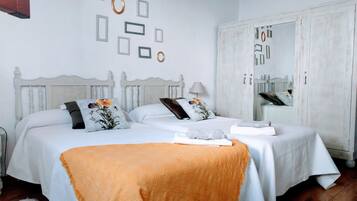 Blackout curtains, free cots/infant beds, rollaway beds, free WiFi