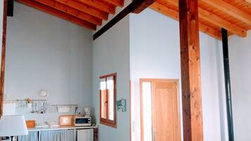 Apartamento, 1 habitación | Zona de estar | Una televisión de pantalla plana