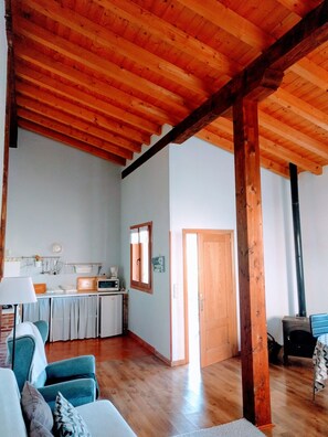 Lägenhet - 1 sovrum | Vardagsrum | Platt-tv