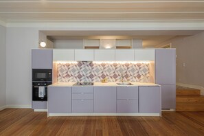 高級公寓, 2 間臥室 | 私人廚房 | 雪櫃、微波爐、焗爐、爐具