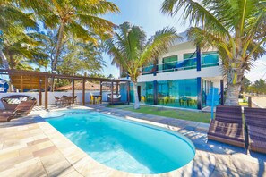 Fassade der Unterkunft