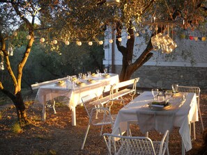 Outdoor dining