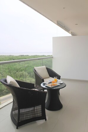 Appartement Supérieur, 1 chambre, vue lac | Balcon
