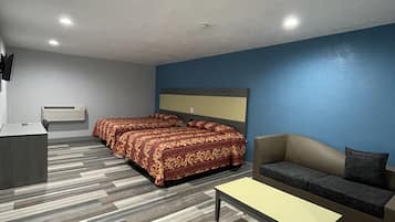 Room, 2 Katil Ratu (Queen) | Seterika/papan seterika, Wi-fi percuma, cadar katil