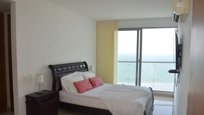2 bedrooms, iron/ironing board, free WiFi, bed sheets - Apartamento vista al mar Marbella (Cartagena)