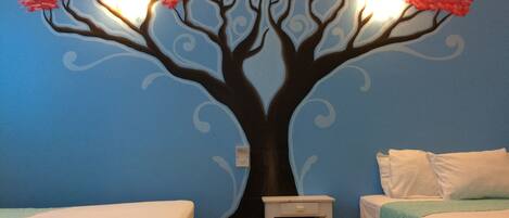 Familienzimmer | Bügeleisen/Bügelbrett, kostenloses WLAN, Bettwäsche