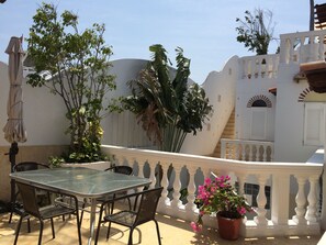 Twin Room | Terrace/patio - Old Town Premium (Cartagena)