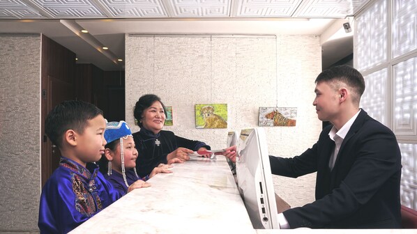 Reception - UBINN hotel & gallery (Ulaanbaatar)