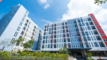 Fassade der Unterkunft