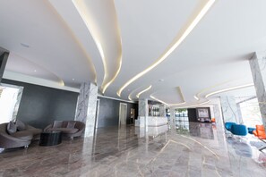 Sala de estar en el lobby