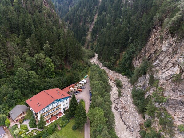 Vue sur les montagnes