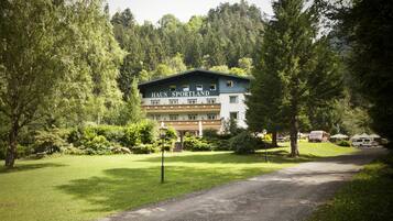 Fassade der Unterkunft