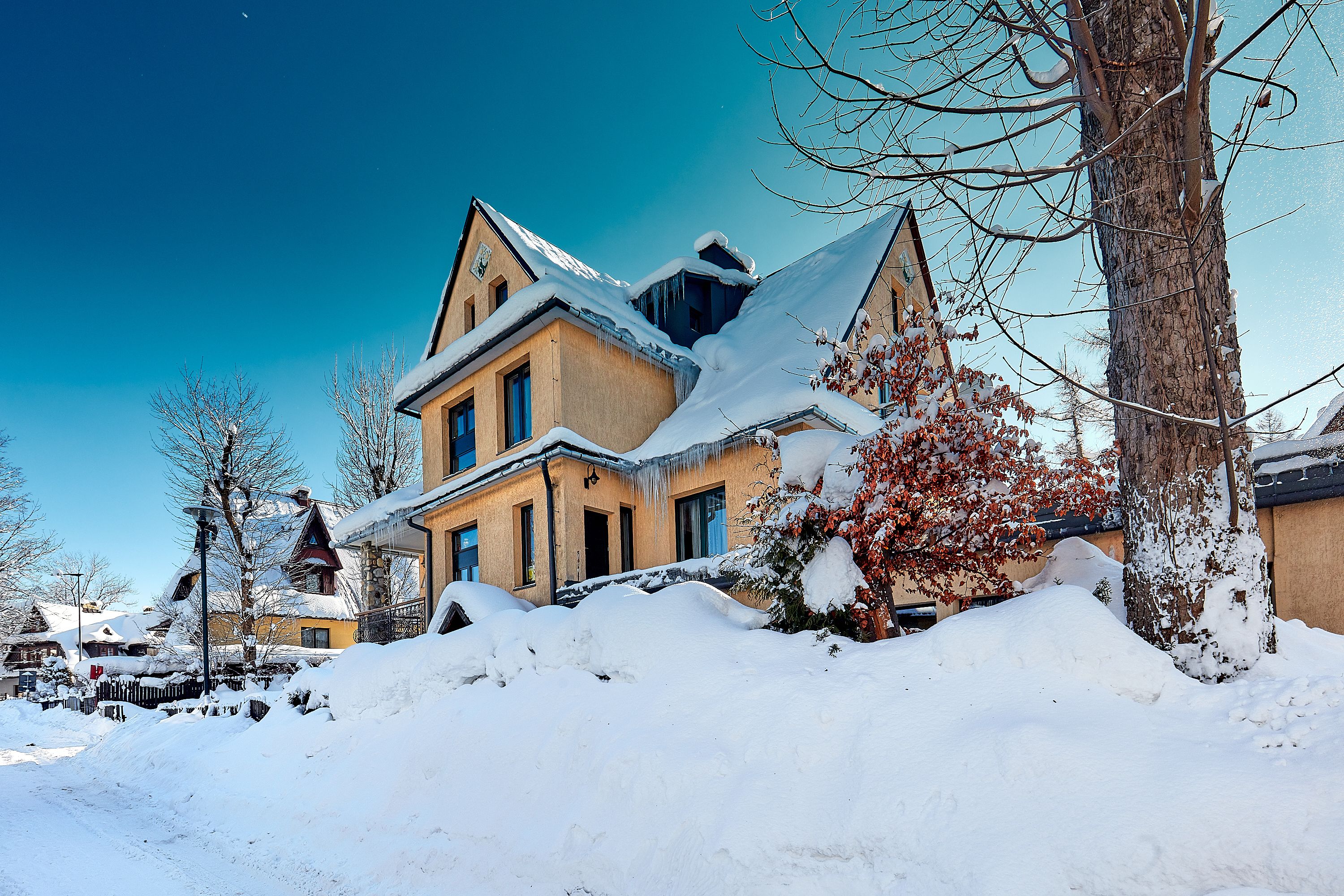 Voorkant van accommodatie