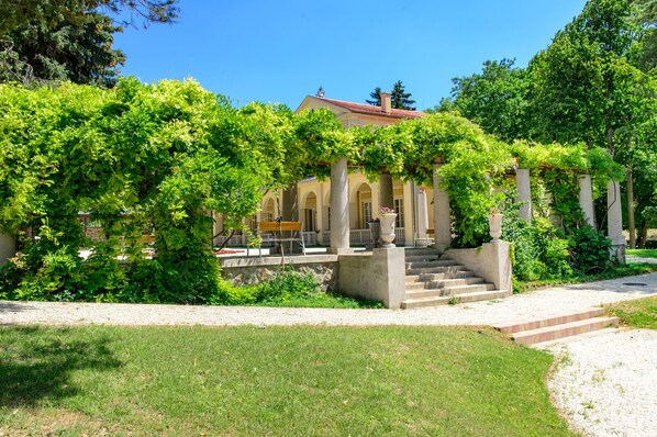 Fassade der Unterkunft