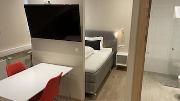 Deluxe studio | 1 slaapkamer, luxe beddengoed, donzen dekbedden, individueel gedecoreerd