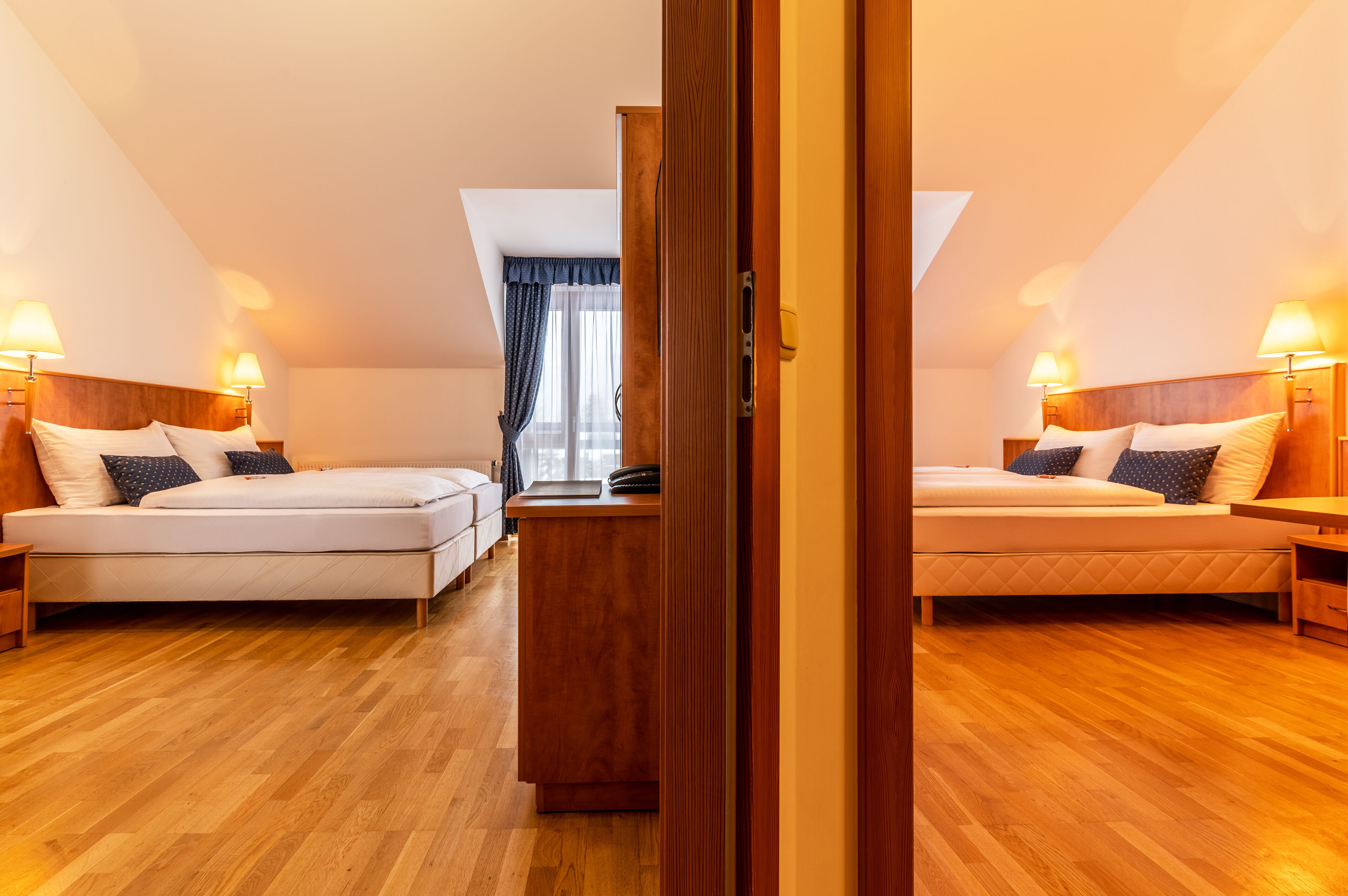 family apartment, 2 bedrooms | in-room safe, desk, blackout curtains, soundproofing