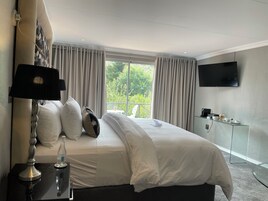 Double Deluxe (Twin or King beds) | Sábanas de algodón egipcio y ropa de cama de alta calidad
